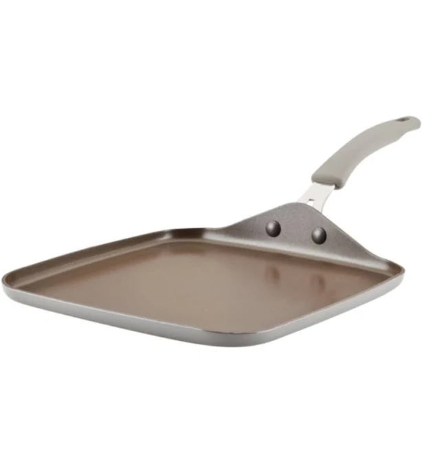 Rachael Ray Cook + Create 11-Inch Nonstick Square Griddle Pan
