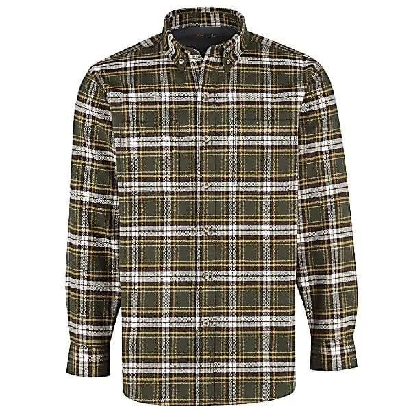 Ridgecut Men's Long-Sleeve Plaid Flannel Shirt