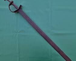 Vintage Khanda Sword Talwar With Engraved Design on Hilt and the Blade. - Etsy Canada