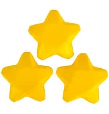 Dozen 3" Star Stress Ball
