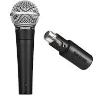 Shure Bundles SM58LCE-MVX2U-BNDL XLR-to-USB