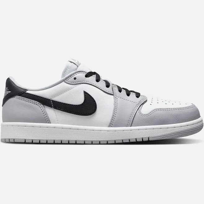 Nike Air Jordan 1 Low - White / Black / Wolf Grey
