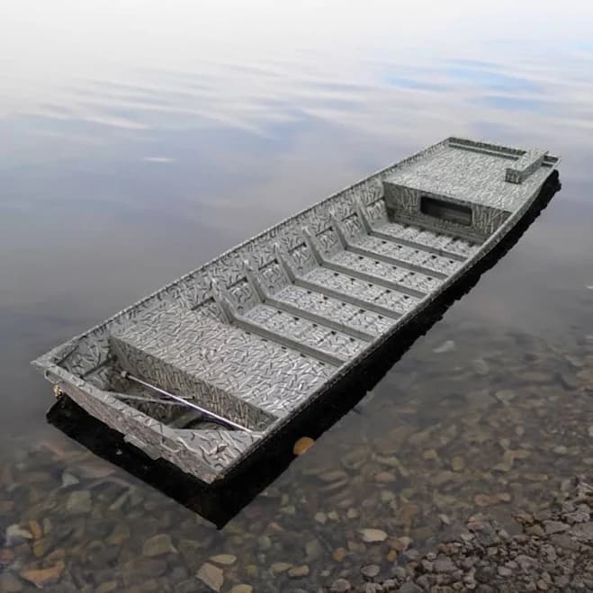 17' x 52" Camo Jon Boat