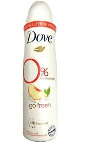 Dove Deodorant Spray Go Fresh Peach and Lemon Verbena Fragrance