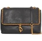 Rebecca Minkoff Women's Edie Flap Leather Shoulder Bag