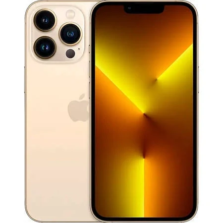 Apple iPhone 13 Pro Max (a2484) 128gb 6.7-inch (2021) Gold - Unlocked (Fair), Size: 128 GB