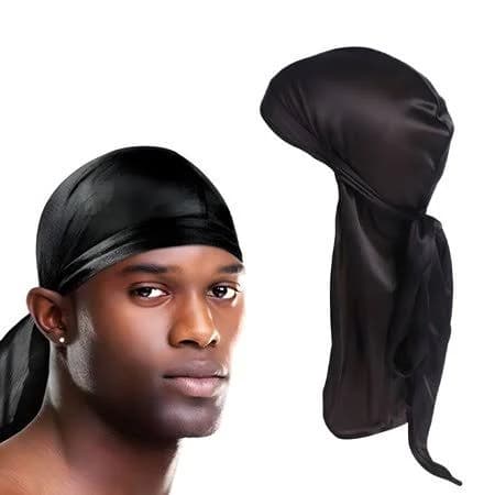 Teloly Silk Durag with Long Tail
