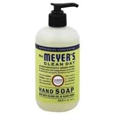 Mrs. Meyers Liquid Hand Soap Lavender & Lemon Verbena 370ml Each