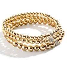 BAUBLEBAR Pisa 3-piece Beaded Stretch Bracelet Set | HSN