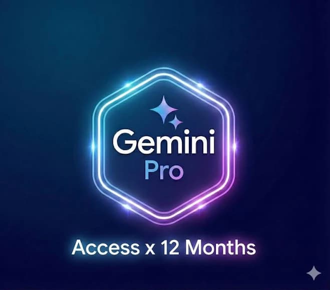 Gemini AI Pro - 12-Month Private Account + Bonus