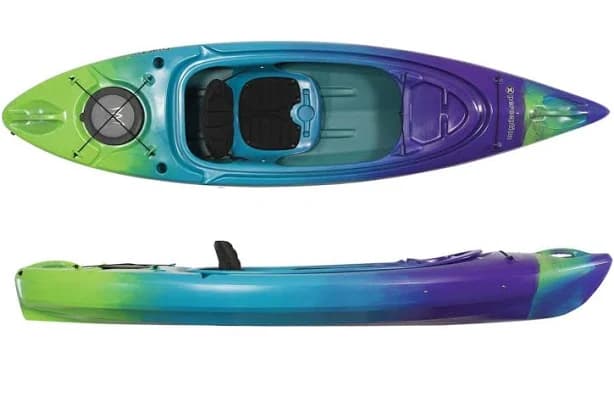 Perception Flash 9.5 | Sit Inside Kayak | Rod Holders and Rear Storage | 9' 6"