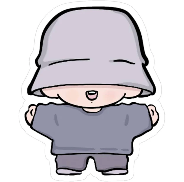 Jk Chibi Bts Sticker - Redbubble