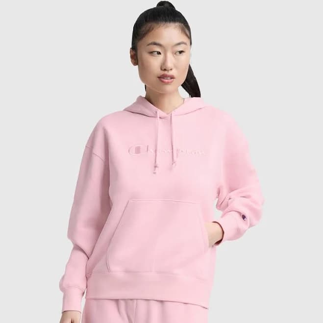 Champion Women's Tonal Script Freshman Powerblend Hoodie