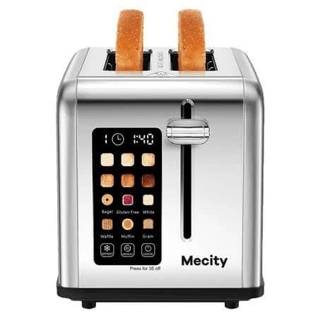 Mecity 2-Slice Touchscreen Toaster