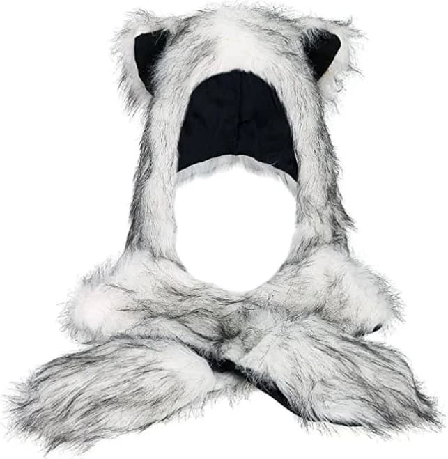 Wolf Hat with Paws