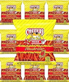 Chester's Flamin' Hot Fries - Snack Pack of 10 Gluten Free 1 oz Bags