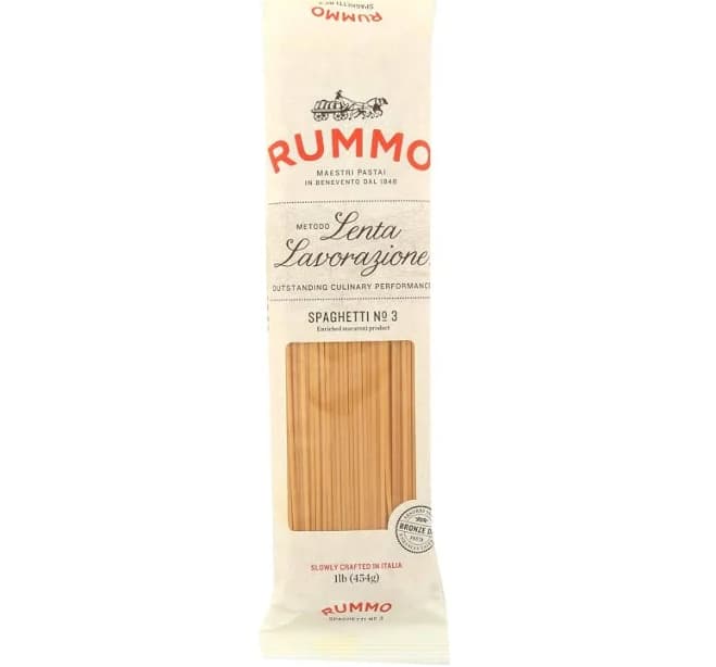 Rummo Lenta Lavorazione Spaghetti No. 3 - Case Of 20 - 16 Oz