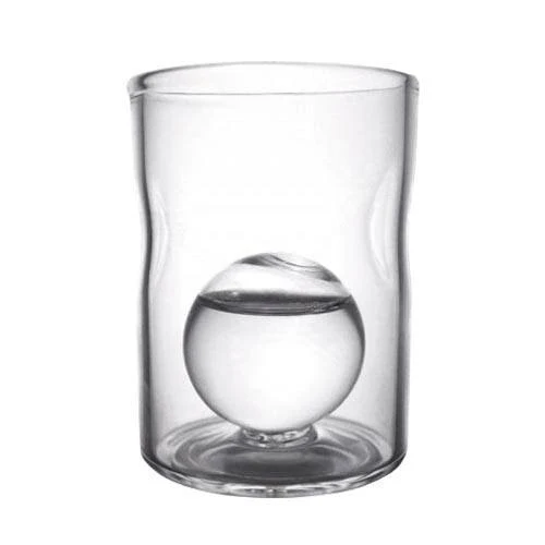 BarConic 4 oz Whiskey Glass with Ice Ball Insert