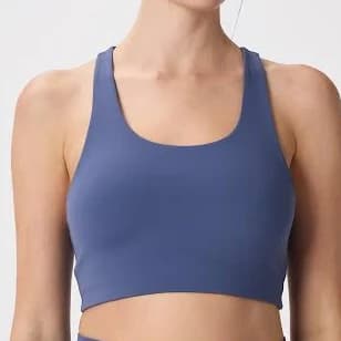 Quince Women's Ultra-Form Scoop Neck Longline Bra