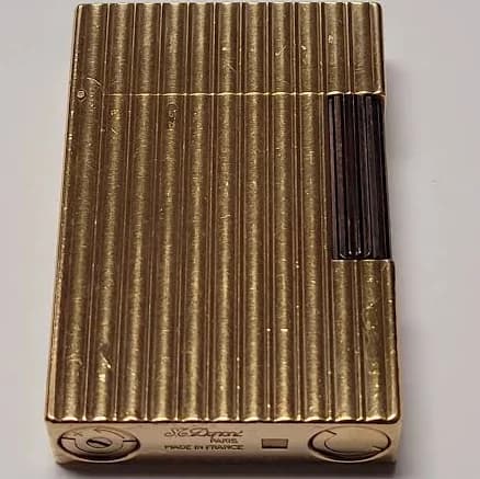 S.T. Dupont Dupont Lighter Line 2 Gold Plated
