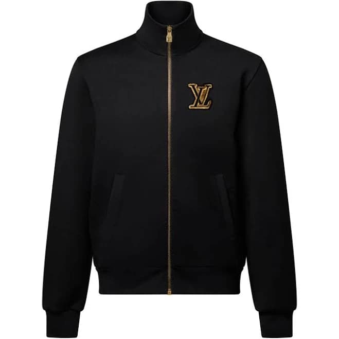 Louis Vuitton Embellished Signature Track Top