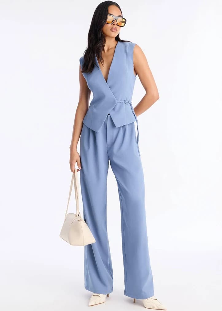 Fashion Nova Cailey Wide Leg Jumpsuit