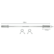 Olympic Barbell 47" Straight Bar Loading 2 Inch Weight Plates 400 LB Capacity - N/A - Bed Bath & Beyond - 34645695