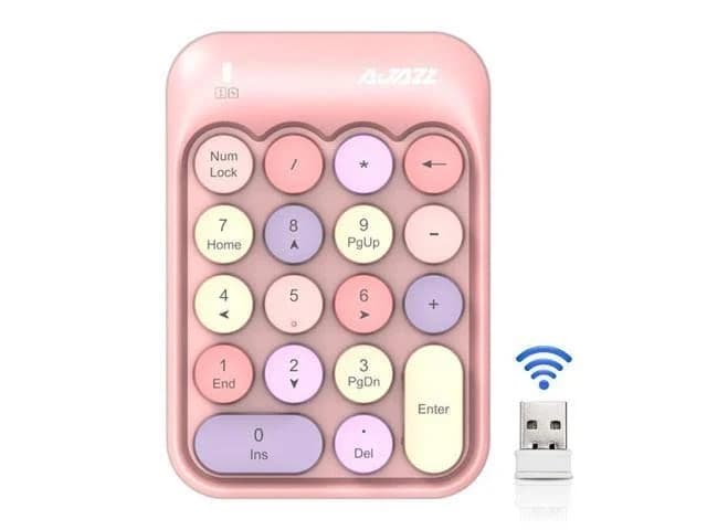 ajazz Ak18 2.4G Wireless 18-Key Numeric Keypad