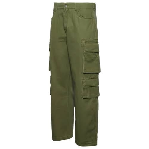 LCKR Men's Baggy Wide Leg Cargo Pants