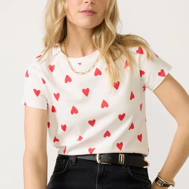 Evereve Women's Ever Heart T-Shirt