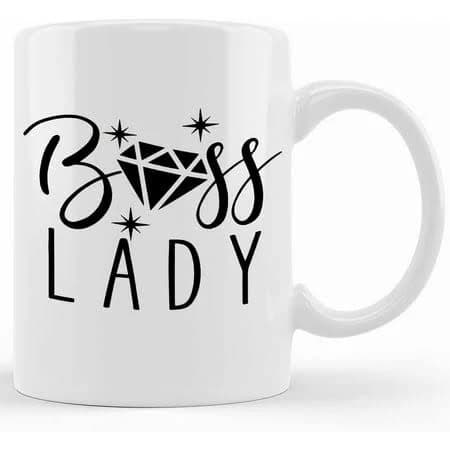 Boss Lady Ceramic Novelty Coffee Mug