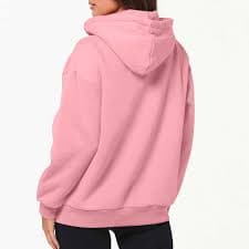 Brnmxoke Fall Prime Women Long Sleeve Oversized Zip Up Sweatshirt Women's Cute Hoodies Teen Girl Casual Drawstring Hoodies Solid Color Y2K Clothes with Pockets - Walmart.com