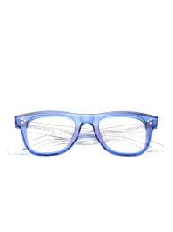 Kador Voyager 23 square-frame Glasses | Blue | FARFETCH ID