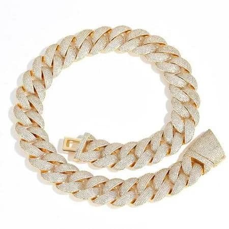 Miami Cuban Link Chain Necklace for Men