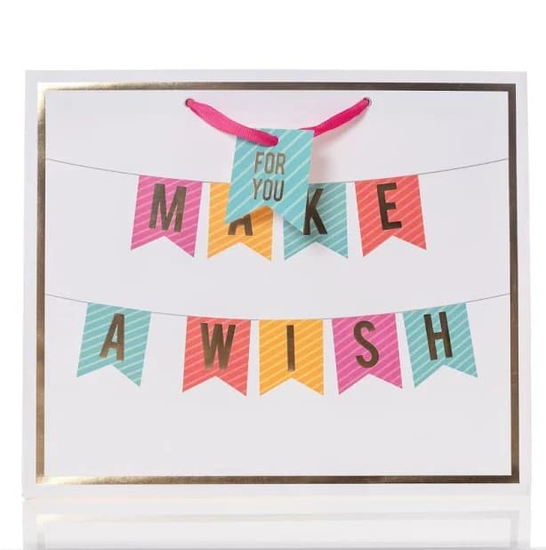 Birthday Wish Large Gift Bag