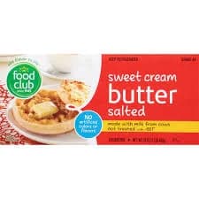 Food Club Salted Sweet Cream Butter