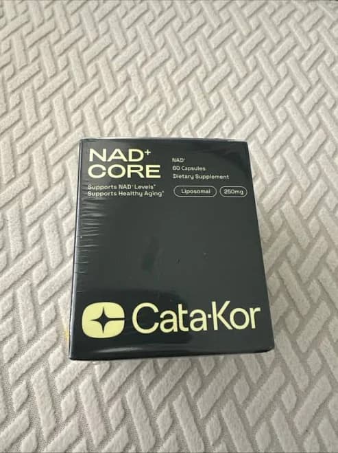 Cata-kor Liposomal Nad+ Core Supplement 250mg 60 Capsules