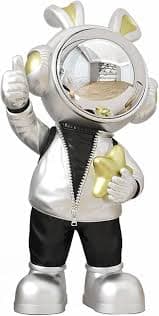 Amazon.com: TOERVIOZ Astronaut Statues Spaceman Sculpture Polyresin Arts Gifts Gold Figurine Ornament Room Decor for Men,Home and Crafts Desktop Accessories Tabletop Decoration, Living Room, Office, Bookshelf,D : Home & Kitchen