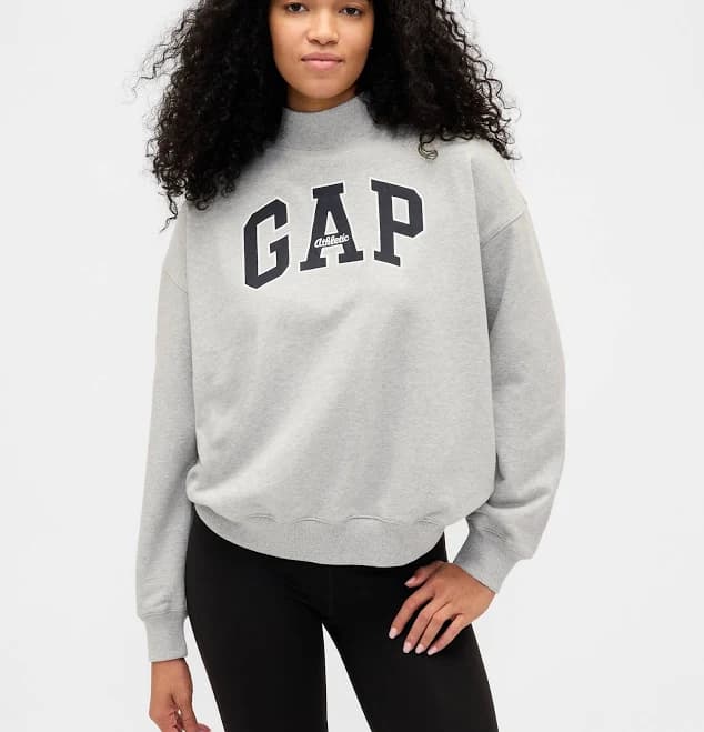 Gap Women's Oversized French Terry Sweatshirt