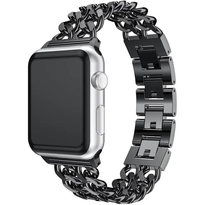 Stainless Steel Chain Link Bracelet for Apple Watch