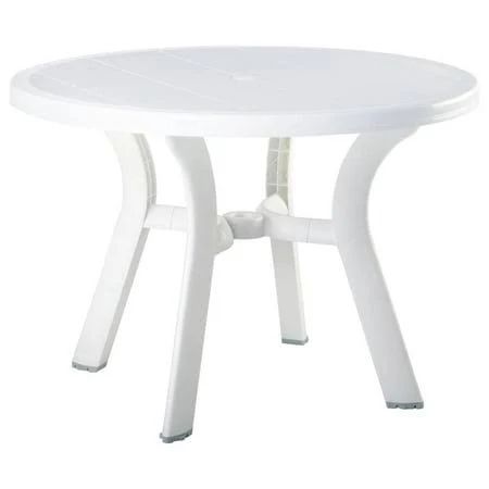 Compamia Truva 42" Round Resin Patio Dining Table