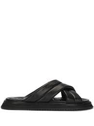 Dolce & Gabbana crossover-strap Flat Sandals | Black | FARFETCH EG