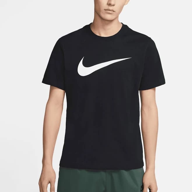 Nike Sportswear Swoosh Men's T-Shirt S / BLACK/WHITE