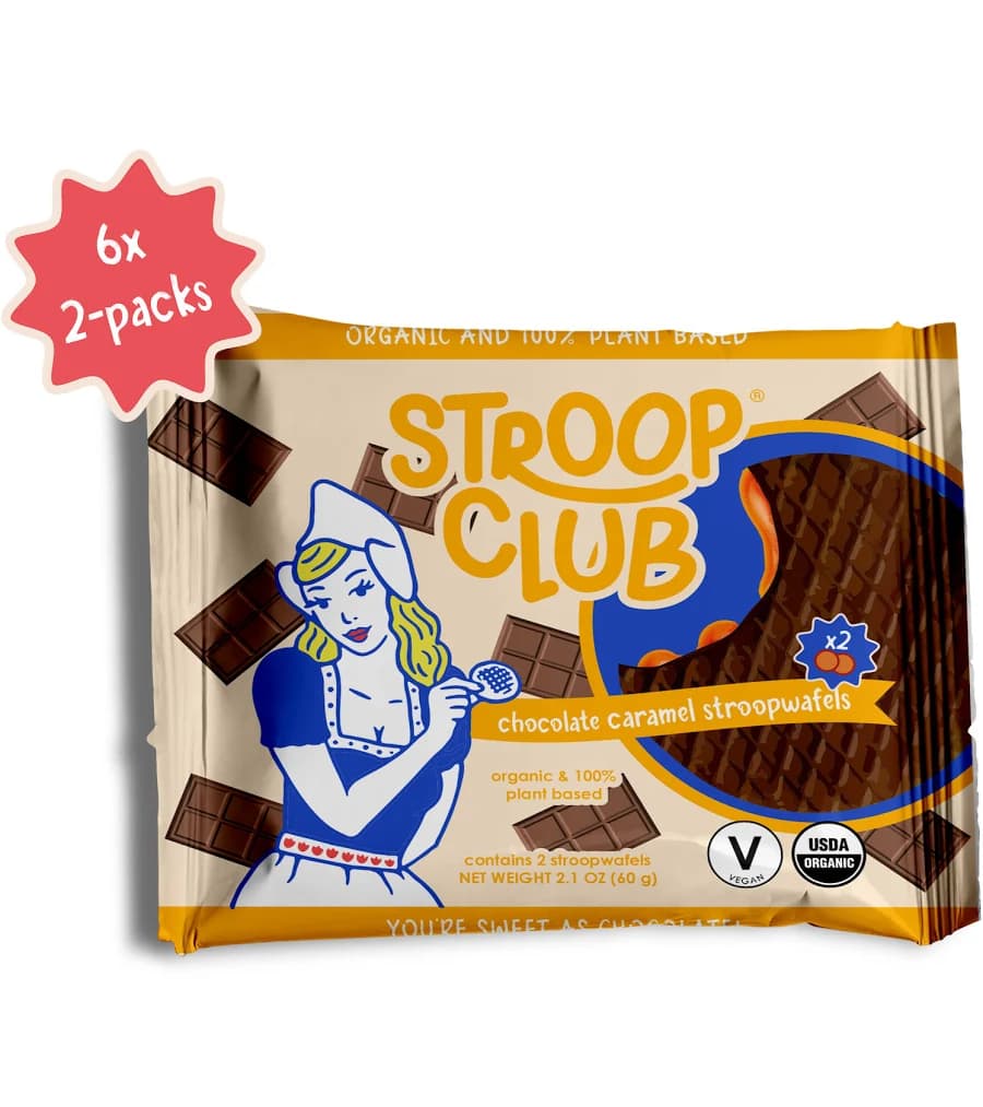 Stroop Club Chocolate Caramel Delights Cookies