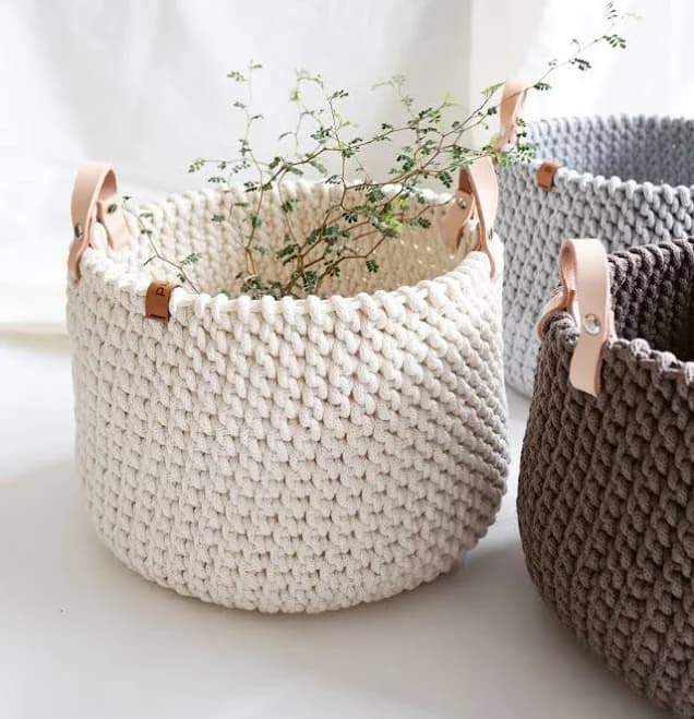 Handwoven Plant Pot Cover