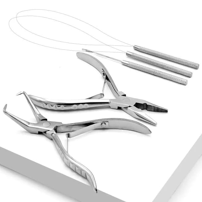 G4 Vision Professional Hair Extension & Beading Tool Kit