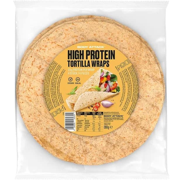 Three Sources Body Attack Tortilla Wraps