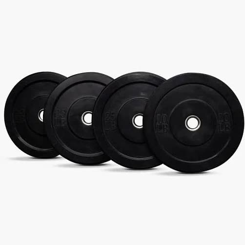 Standard Black Bumper Plates