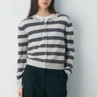 Aritzia Women's Bare Cashmere Crew Cardigan