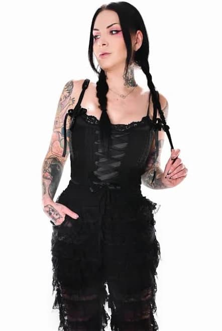 womens foxblood Yvonne Corset Top